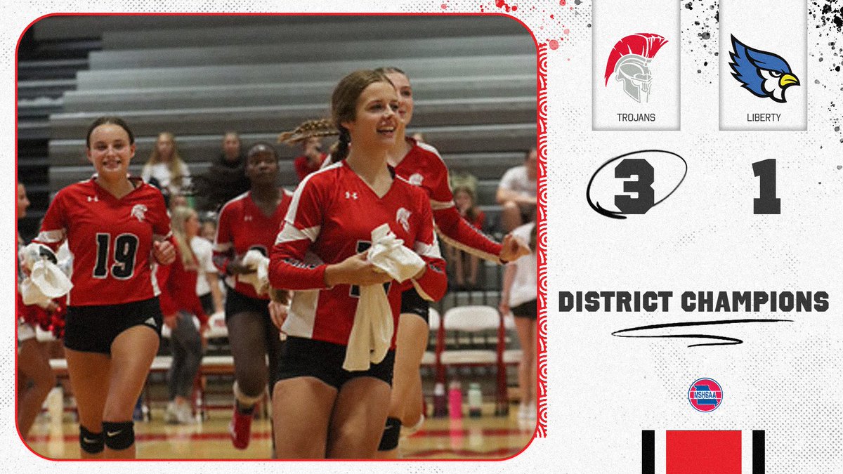 Conference Champs, now DISTRICT CHAMPIONS!