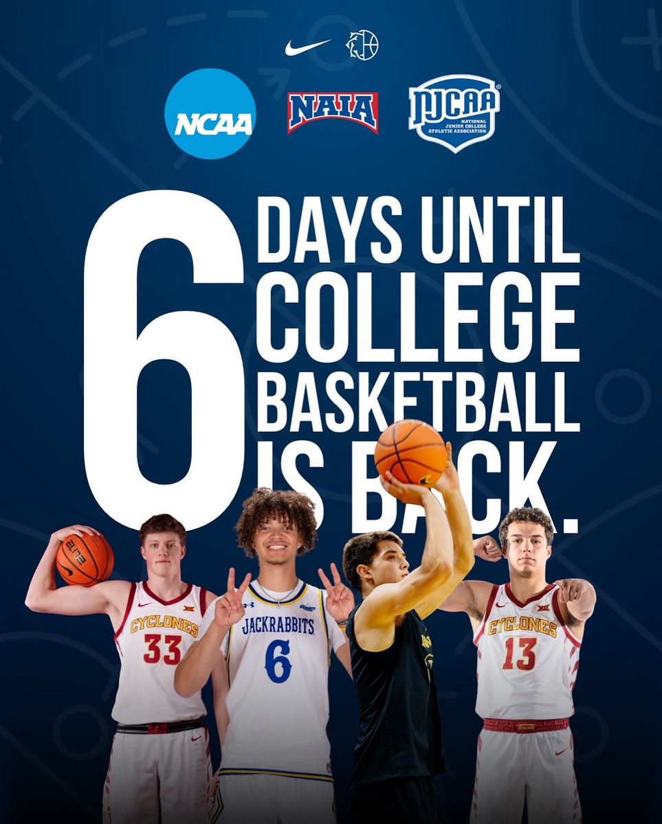 🏀 College Basketball is back!🏀 Over the next 6 days, we will spotlight some of our talented Alumni, who are currently competing at various collegiate levels. Join us in celebrating their achievements and dedication!

Eric Mulder- Iowa State University
Cade Kelderman- Iowa State