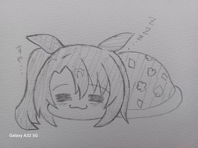 [▓▓]_˙꒳˙)_お布団から出られない 