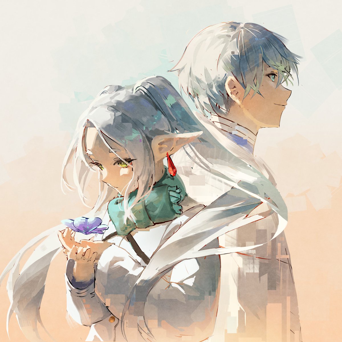 Frieren and Himmel

#葬送のフリーレン 
#FrierenBeyondJourneysEnd