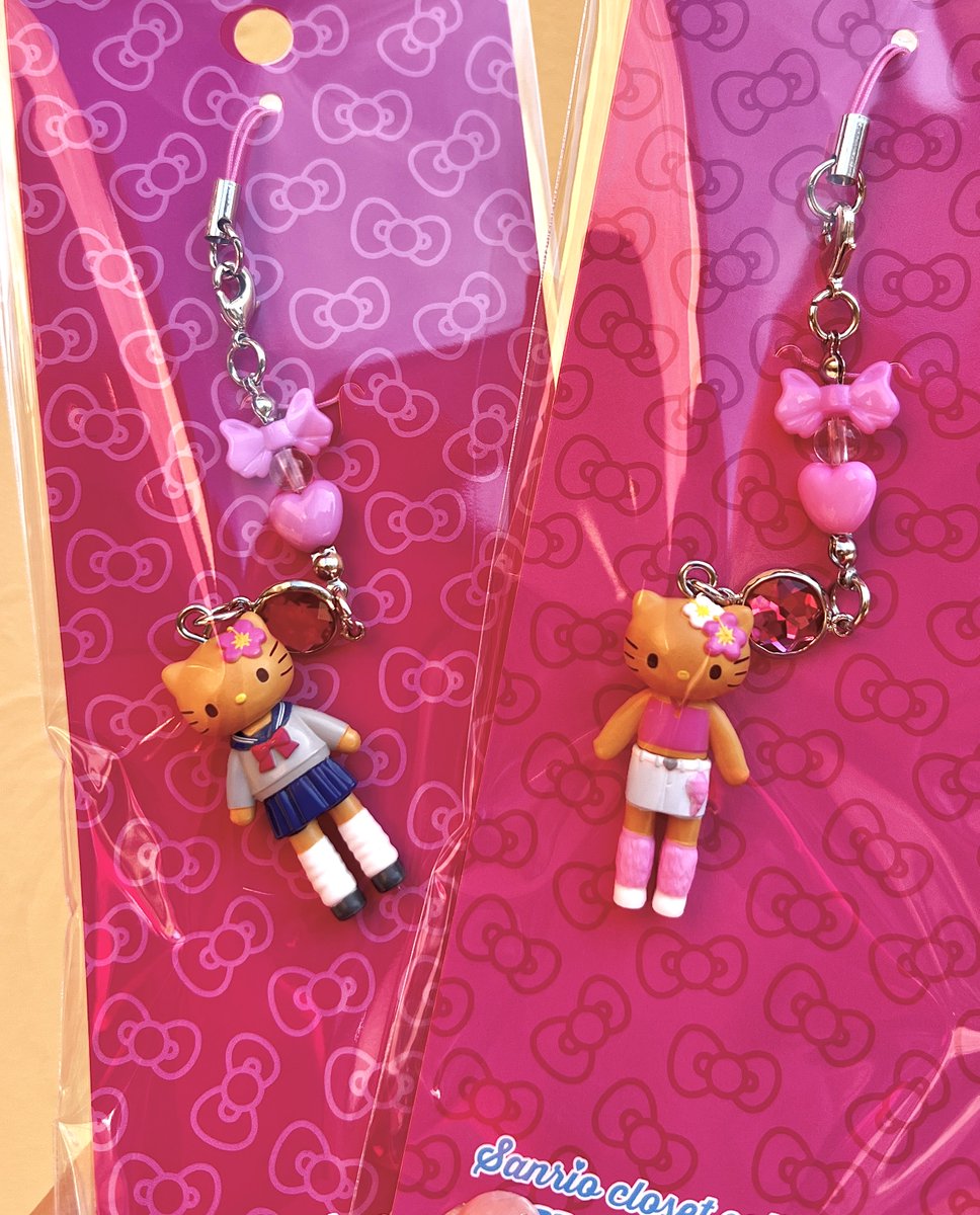 サンリオのクローゼットコレクション💕 ストラップすごく可愛い…！