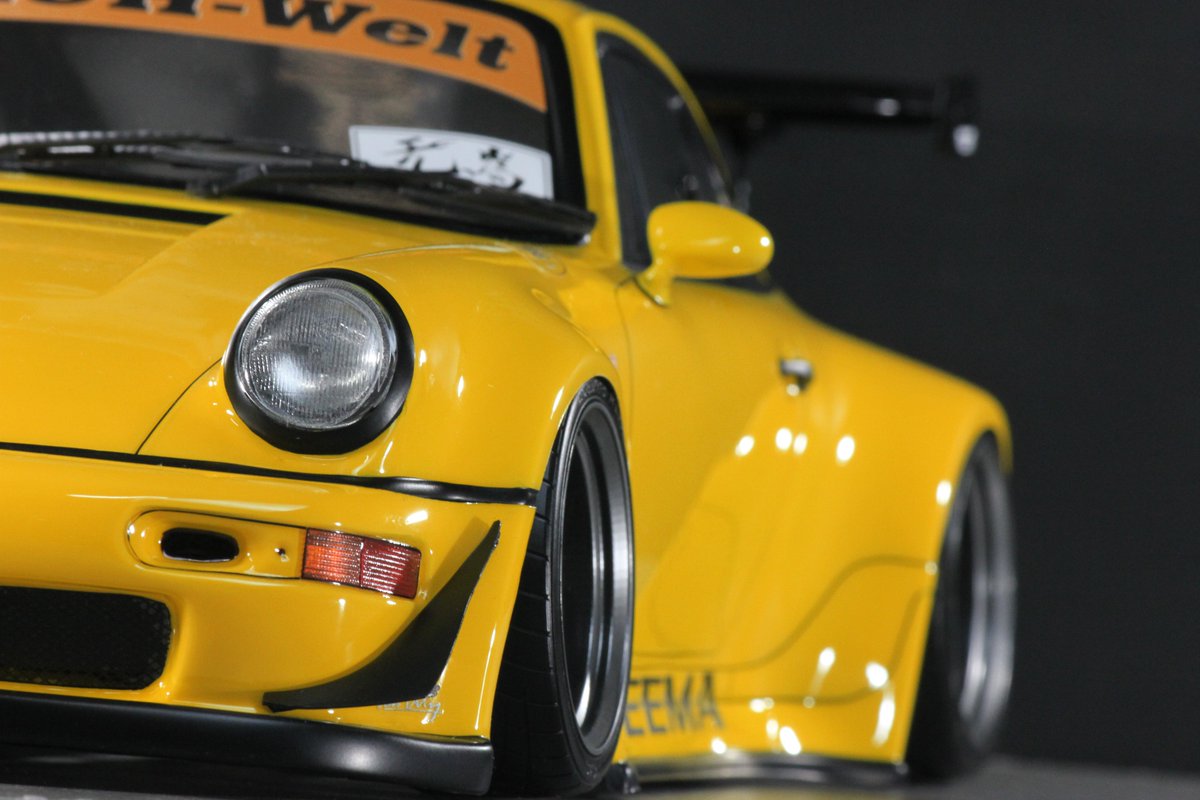 開発中の RWB964。ついに RAUH-Welt BEGRIFF（RWB）公認ボディ として
