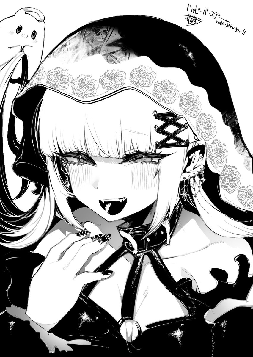 花落ラク tweet media