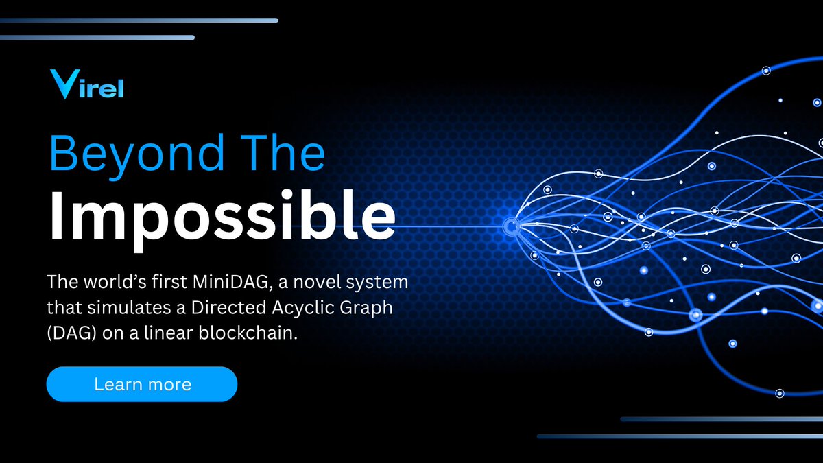 The worlds first MiniDAG, a novel system that simulates a Directed Acyclic Graph (DAG) on a linear blockchain.

Learn more about VRL, staking, mining and discover our wallets.
