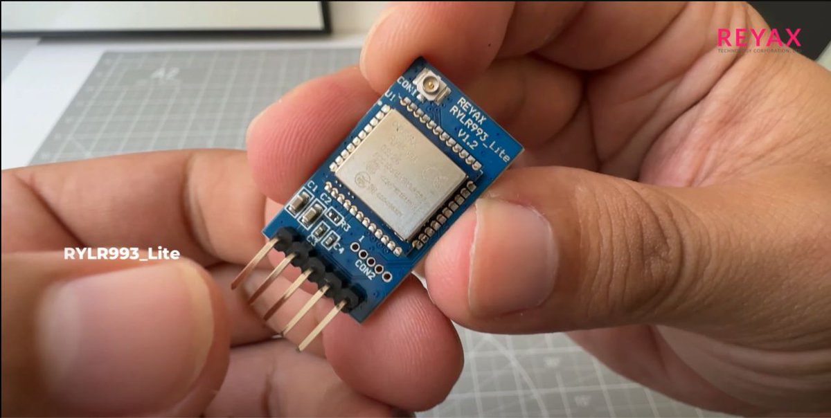 Miles of Range from Your Desk?! 😲 DIY ESP32 + LoRaWAN module RYLR993_Lite Magic!  

Specifications Visit:  reyax.com/products/RYLR9… 

Video: youtube.com/watch?v=eudmVZ… 

#Electronic #Arduino #lora #smartphone #Module