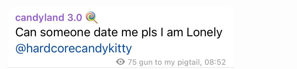 catchingcatfisz's tweet photo. crazy how ur twt nd tt reposts talks abt υ having a bf but ur begging for one in ur telegram channel ur almost 19 get a job https://t.co/IH3aE4voZw