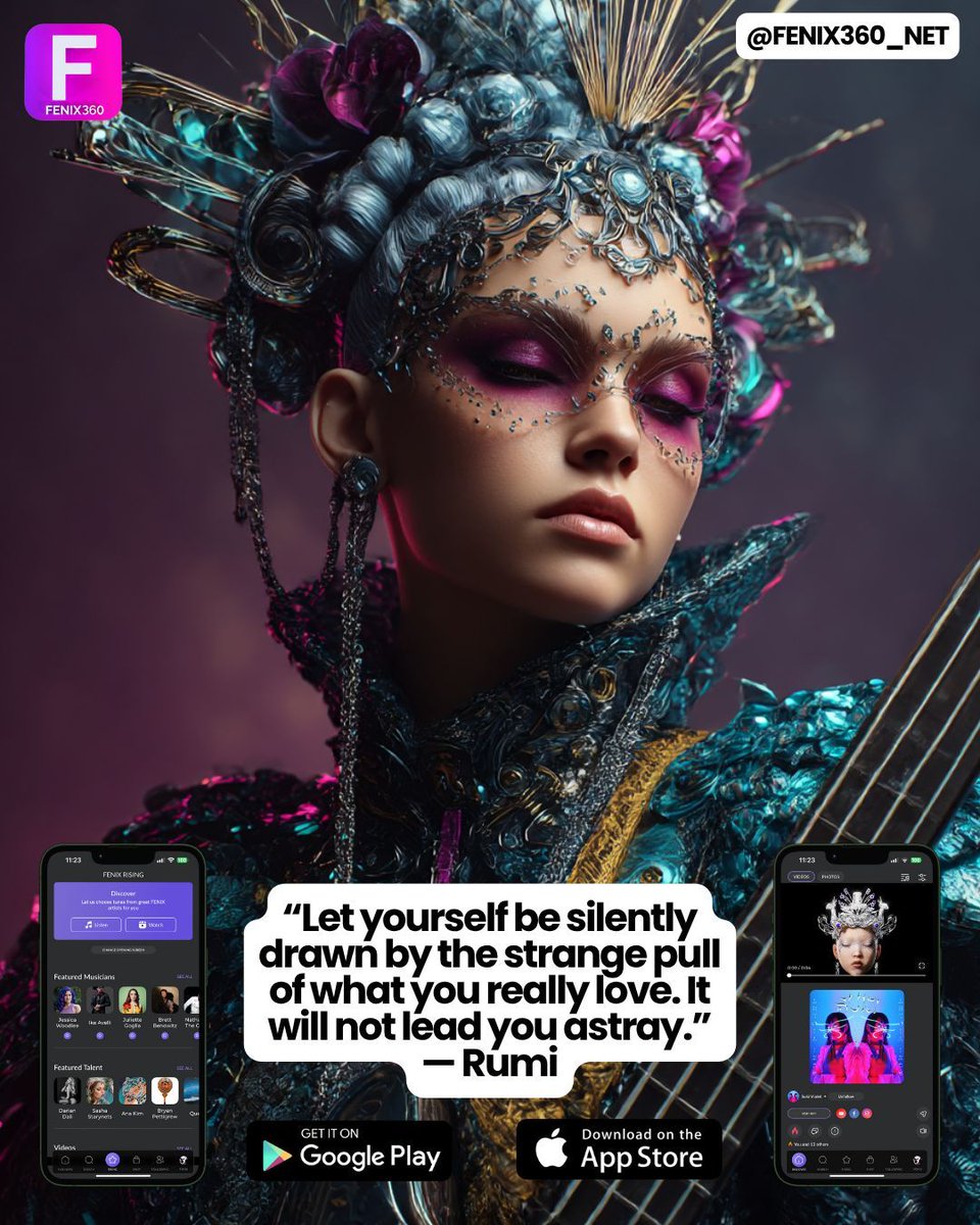 fenix360_net's tweet image. ✨ Follow what moves you. On FENIX360, your passion isn’t just a calling—it’s your compass.
Create. Connect. Earn doing what you love.

#FENIX360 #CreatorsUnleashed