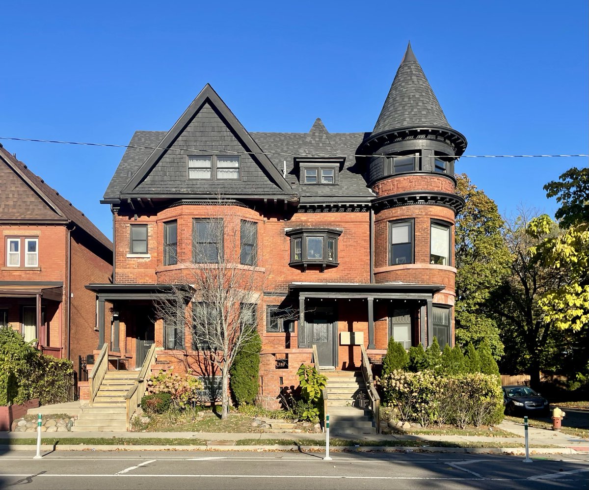 Victorian mansion in Detroit, now split into 6 condos