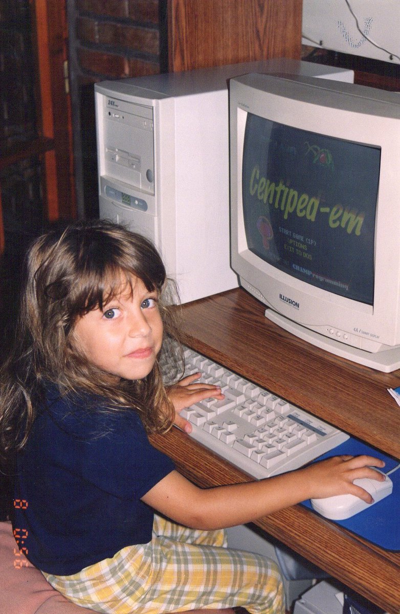 mi papá encontró esta foto noventera mía y grité