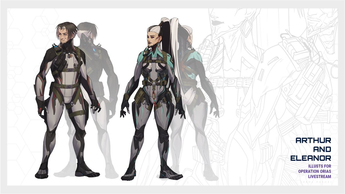 stupedadatori's tweet photo. I am very grateful for the opportunity to illustrate Arthur and Eleanor Nightingale for the upcoming #Starfinder x #Warframe: Operation Orias livestream!

The stream will be on October 30 at 12:30 p.m. ET at https://t.co/4OGNEhOqCs

Once more, thank you @PlayWarframe! https://t.co/ZTxnhrmRTr