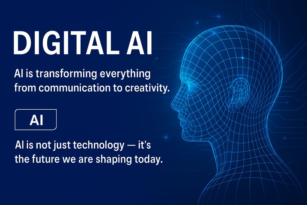 MDRANASIKD92608's tweet image. As today&apos;s world is so digital, Artificial Intelligence (AI) is changing everything — from communication to creativity! 
 AI is not just technology — it’s the future we’re shaping today!

#ArtificialIntelligence #DigitalAI #Innovation #TechFuture 
quirkquester.blogspot.com/2024/03/digita…