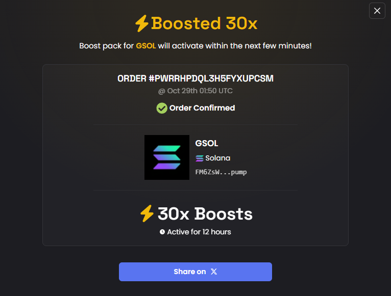 <a href="/solana/">Solana</a> $gsol ready to millions, send it