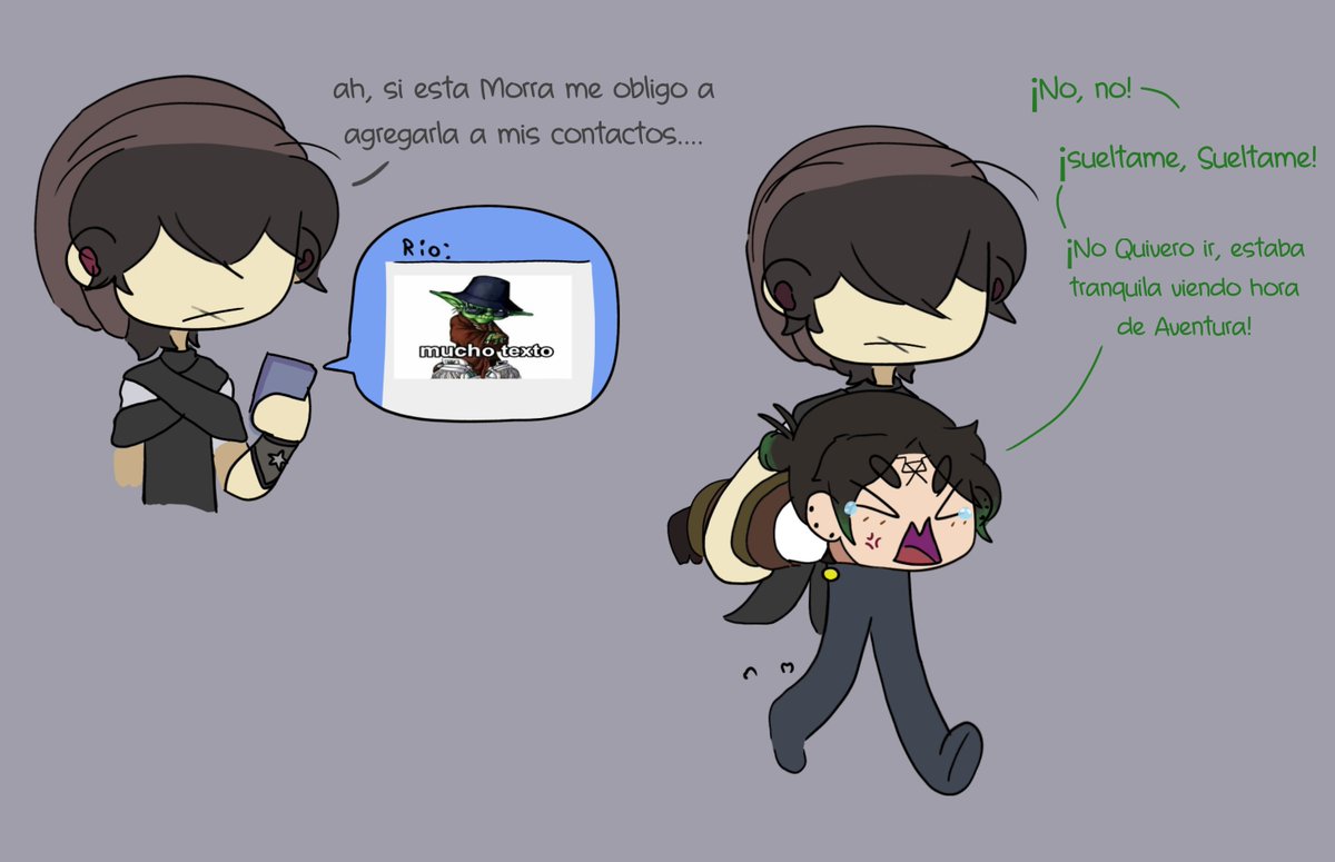 Scar_lgs's tweet image. -unos mitutos antes- XD 
#sendokaioc #sendokai  @_rojo_y_negro_