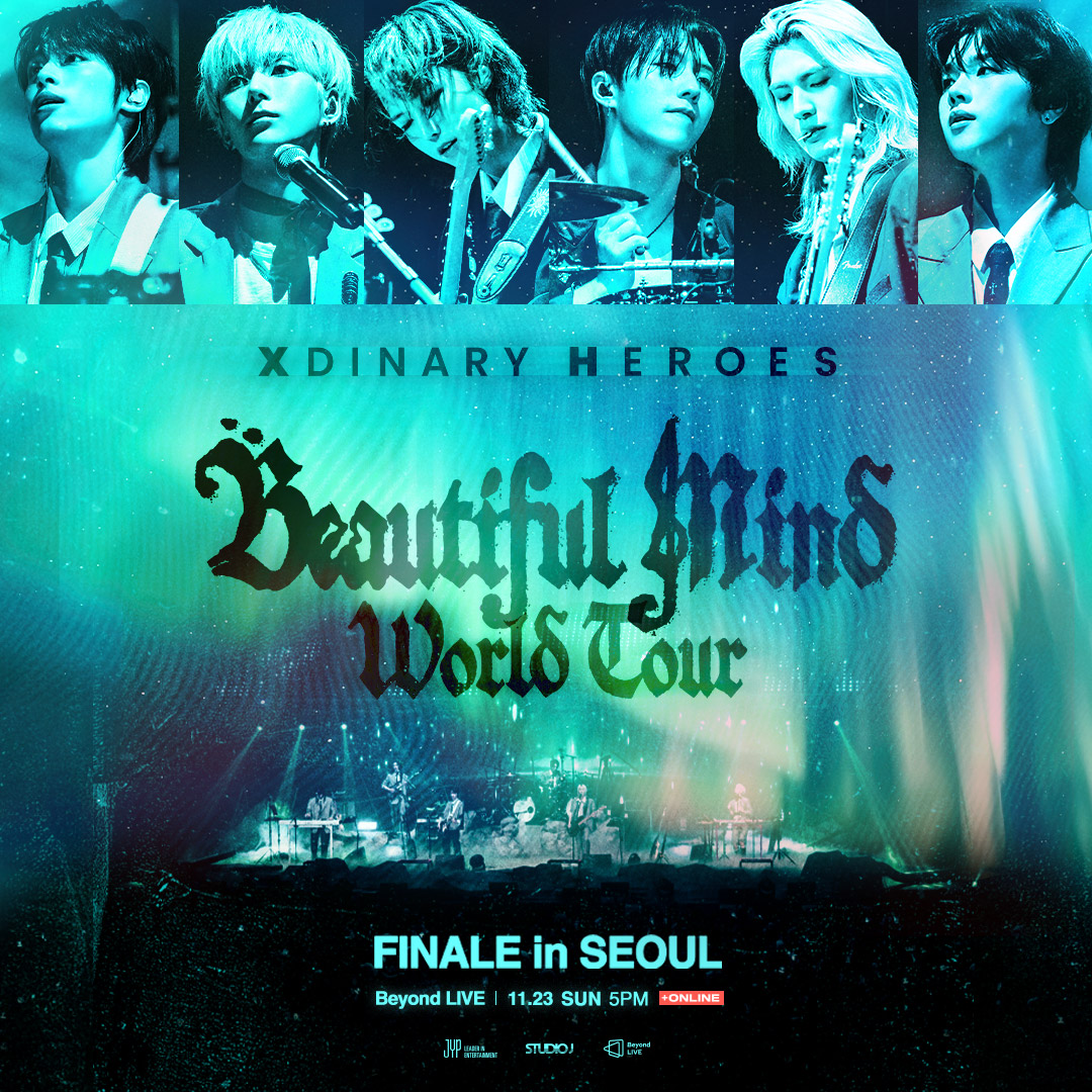 Beyond LIVE - Xdinary Heroes〈Beautiful Mind〉World Tour FINALE in SEOUL 📆  LIVE : 11/23(SUN) 5PM(KST) 👉 Price LIVE ONLY 55,000 KRW / 6,880 JPY / 45  USD ✓ Beyond LIVE 🔗https://t.co/2PFiKAKM5x 🎫