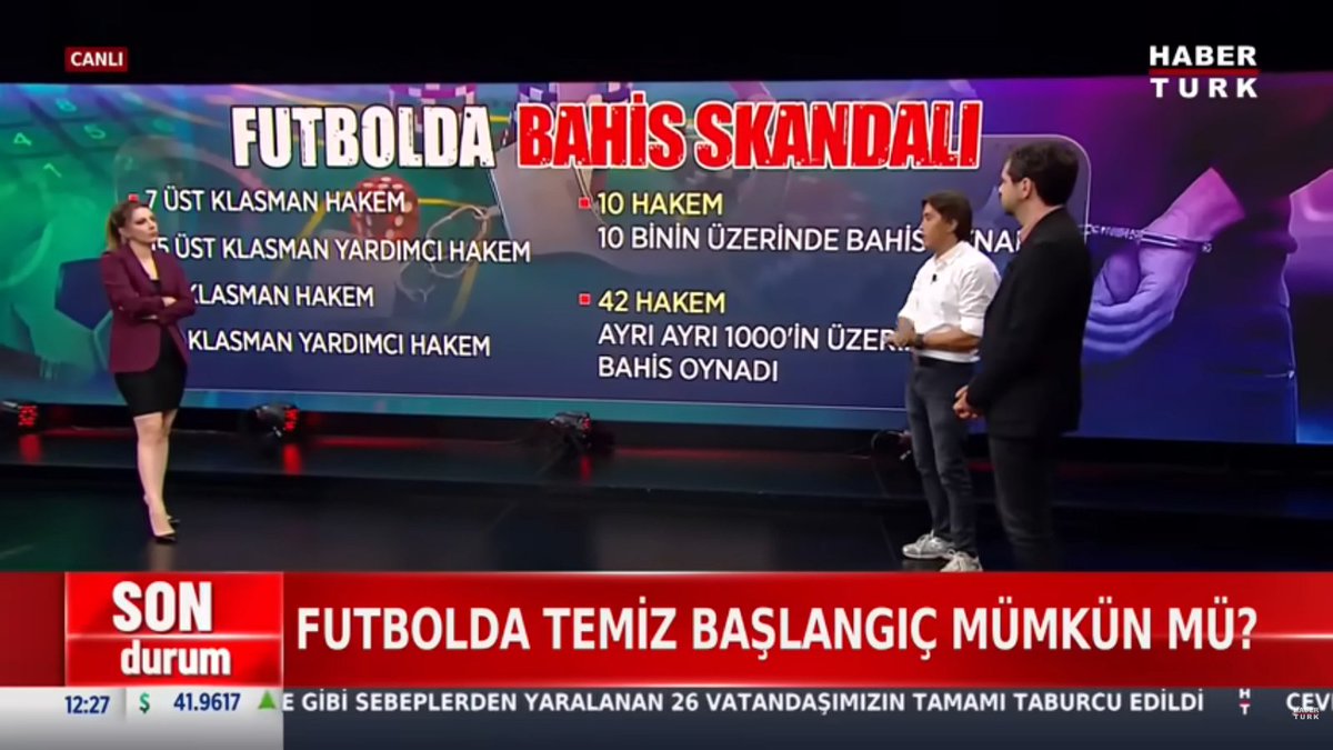 Türkiye Futbol bahis skandalı ile sarsıldı Alın size Yapı 

Hırsızlık yolsuzluk rüşvet casusluk

Bunlar Türkiye de hala iyi günler ...

#Bahis #Yapı 
Cüneyt Çakır Yunan Afganistan Erden Timur
Cumhurbaşkanı Altay İngiliz Şike Yapı