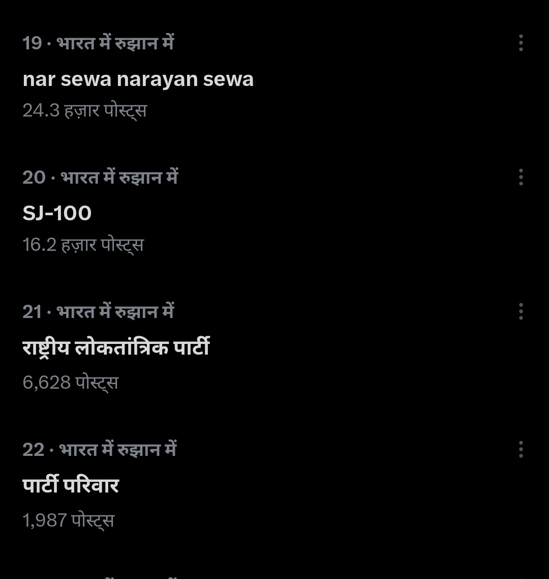 21 नंबर पर ट्रेंड कर रहा है थोड़ी और मेहनत करो एक नंबर पर ट्रेंड करना है....!
स्वच्छ, सरल और समर्पित नारे के साथ स्थापित राष्ट्रीय लोकतांत्रिक पार्टी के स्थापना दिवस पर पार्टी परिवार के सभी सदस्यों व प्रदेशवासियों को बधाई |
#RLP_Foundation_Day