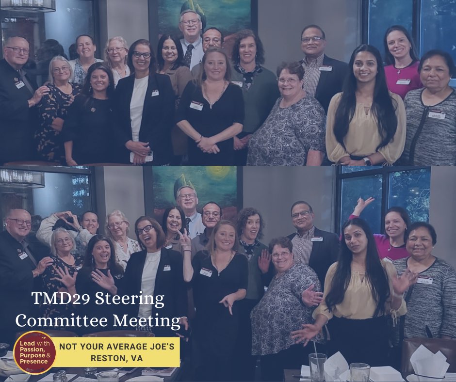 A sincere thank you to those who were able to join us for a lovely evening of IN-PERSON connection and fellowship with our District leaders!
What a renewed sense of connection across our beloved #District29!
#TMD29 #Toastmasters #WhereLeadersAreMade #DistrictLeaders
