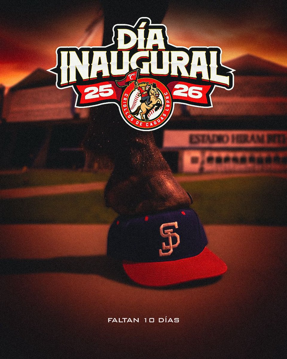 CriollosCaguas's tweet photo. En 10 días la Yegüita pisa con fuerza en #LaPro
Nos vemos el 7 de noviembre, #ALlenarElSolá
🎟️ Ticketera
#SomosCriollos #LosMáximosCampeones https://t.co/NhFV102l8B