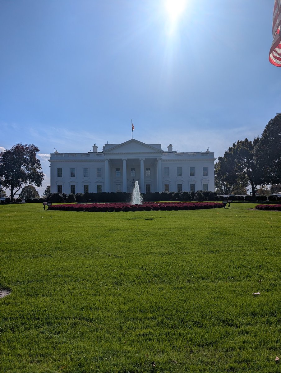 The Whitehouse, in person.