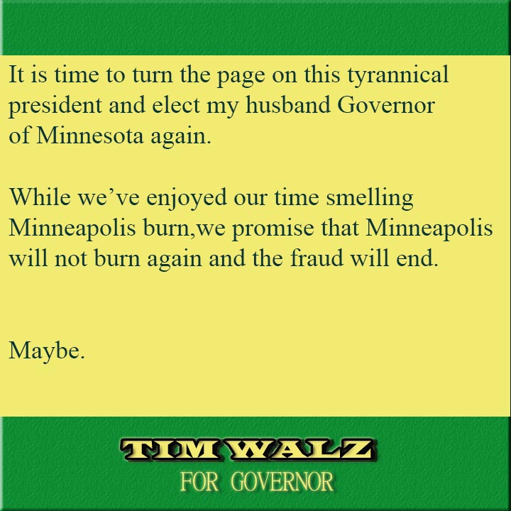 Tim Waltz (Parody) tweet media
