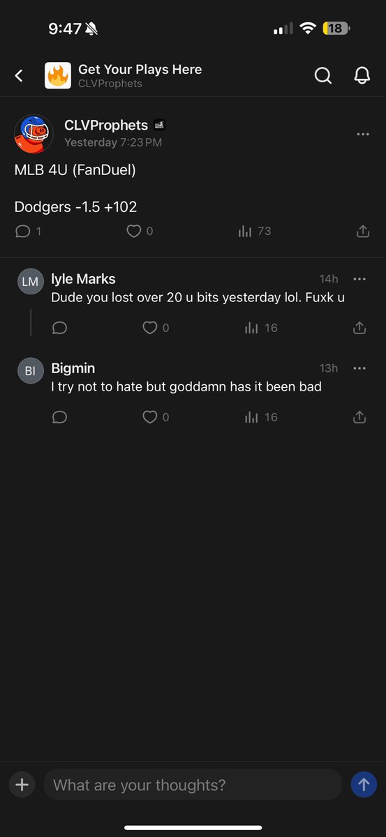 CJHODL's tweet photo. @CLVProphets Don’t pay for his subscription. These are real screenshots from his whop. https://t.co/CfbHDjDRJU