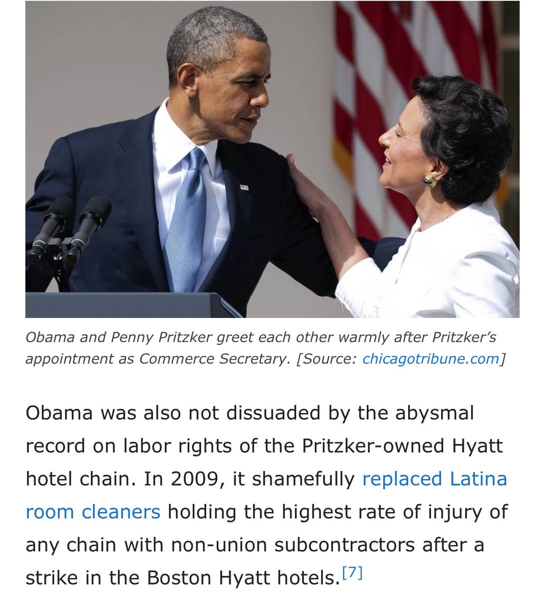 Truthtellerftm's tweet image. What was the result of Penny Pritzker’s exploitation of Ukraine’s assets?

Geopolitical analyst Drago Bosnic wrote that “the Ukrainian people have not only been quite literally robbed of the lands their ancestors gave their lives for”; they are also “effectively dying in battle…