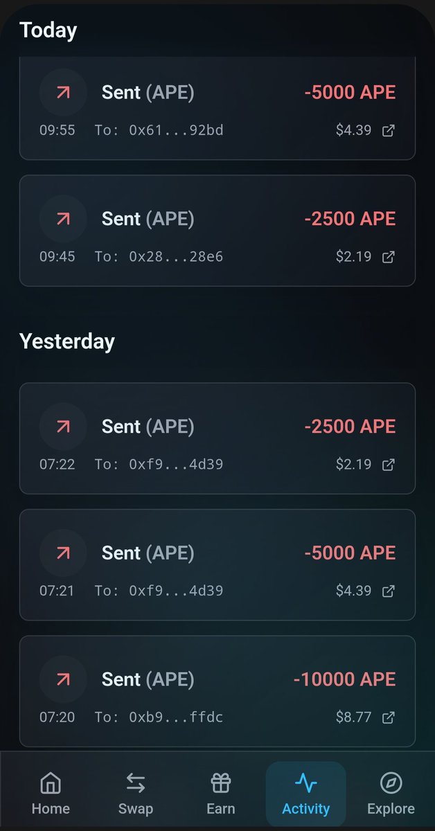 hellowldcoin's tweet photo. We have given out a total of 330500 APES for the monthly payout!! Holders knows it's best to hold then to sell!! In APES the poor get poorer by selling. The rich get richer by holding. 

Special thanks to ANI LABs for their awesome wallet.

@PufLaunch @ani_labs_world @DogShitCoin69 @UFO_PIZZA_SLICE @wldog888 @IDiotWLD @Keplerpayof @RoflexCoin @WLDCTO