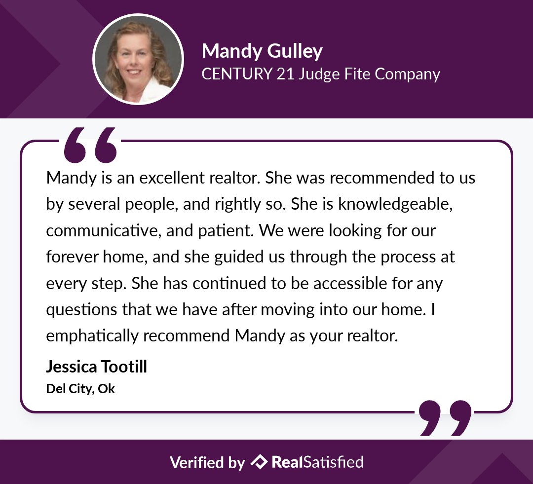 MandyEdlin's tweet image. If my client is happy, then I’ve done my job. realsatisfied.com/Mandy-Gulley via @realsatisfied