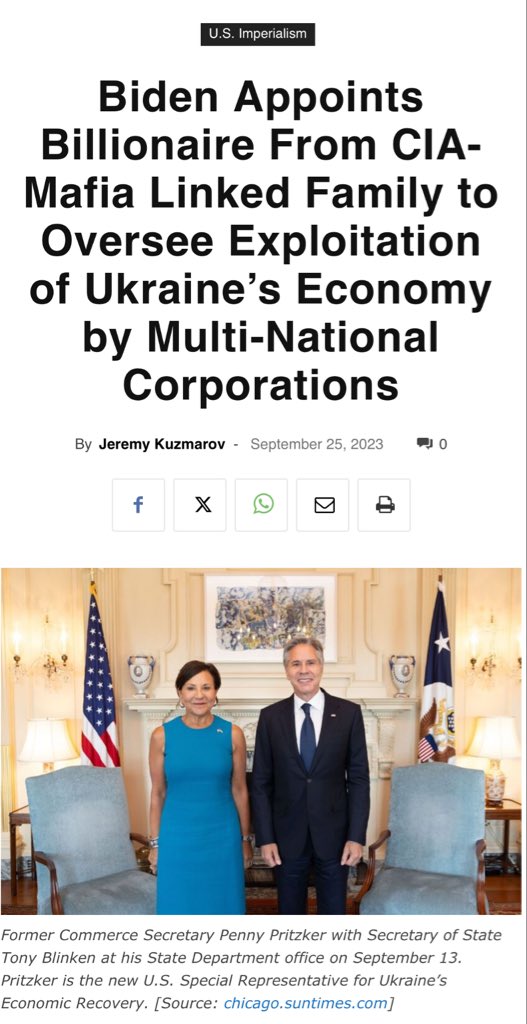 Truthtellerftm's tweet image. How did the CIA, Mafia connected Pritzker family become the 15th wealthiest family in America worth over $33 billion?

In 2011, the Federal Deposit Insurance Corporation (FDIC) discounted a balance of $144 million from a $460 million fine Pritzker had been assessed for illegal…