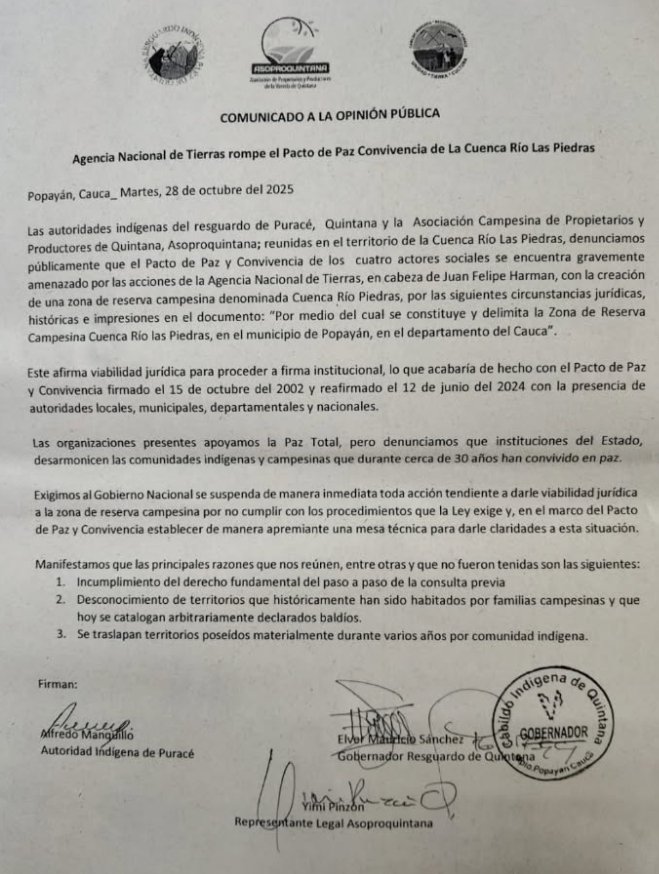 gerardoelv's tweet photo. @harmanfelipe este asunto merece una mirada más juiciosa  y seguimiento en primera persona. Los acuerdos en comunidad deben prevalecer y hacer una análisis más preciso de las rupturas territoriales y sociales alrededor de estos ecosistemas estratégicos para la capital caucana. https://t.co/AGVwE51hTJ