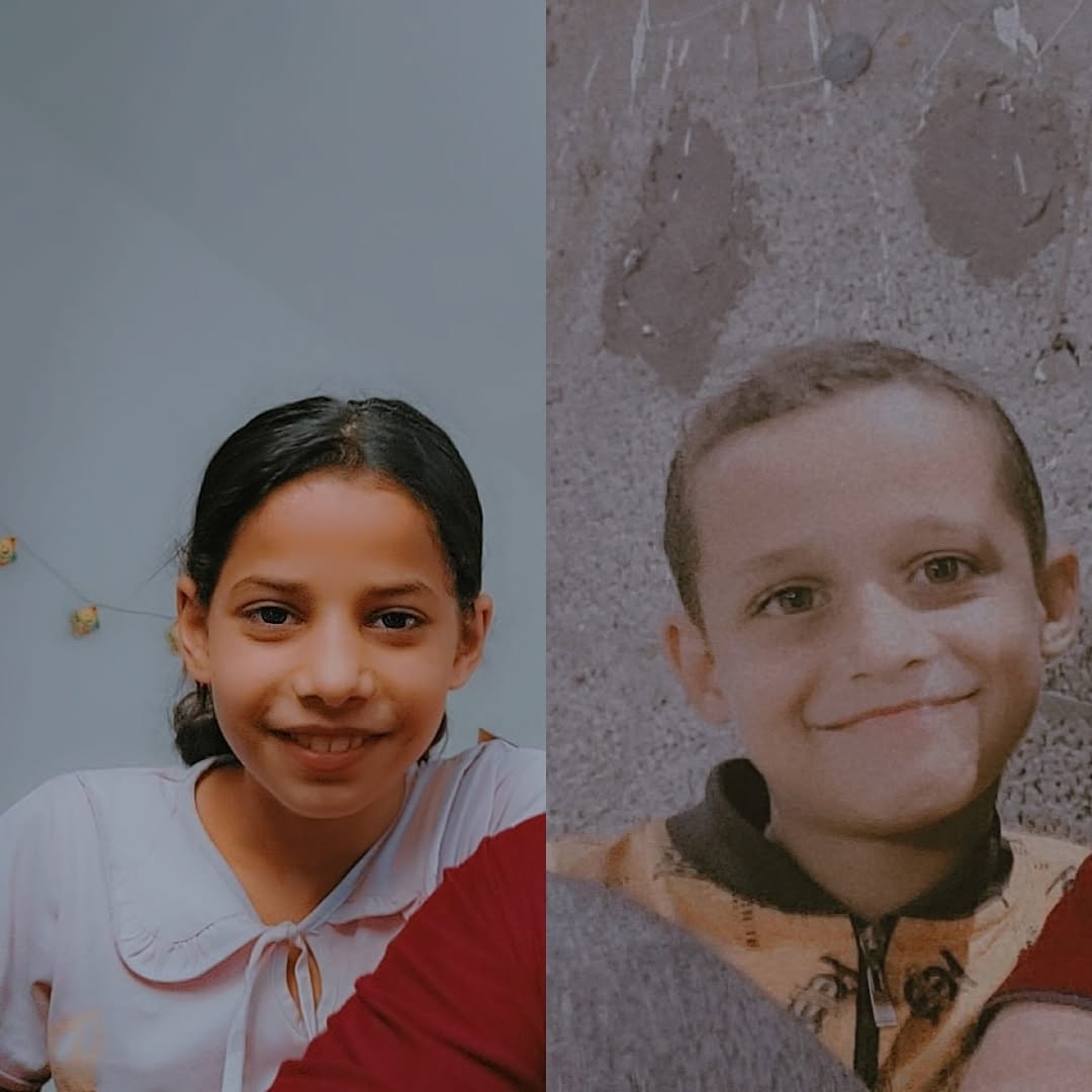 Palestinahoy01's tweet photo. AHORA: Israel asesina a los niños palestinos Batoul y Muhammad Aqel trás bombardear una casa en el campo de refugiados de Al-Nuseirat en el centro de la Franja de Gaza. https://t.co/TgzNMgrdbY