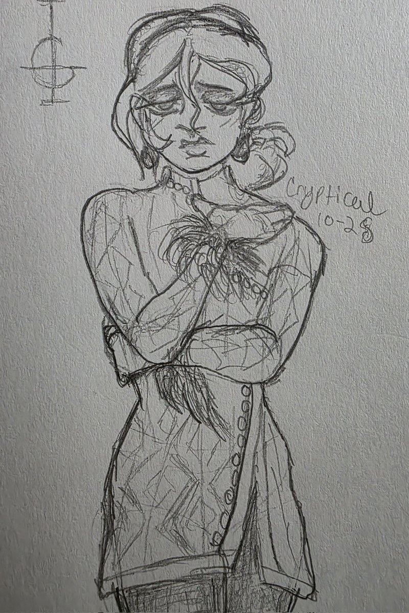 Fine, you can have a messy Sister Imperator sketch as a treat.