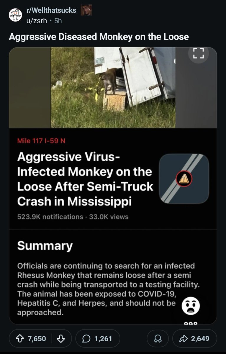 Sorry for the non-gaming posts, but isn't this the plot of the Planet of the Apes movies?