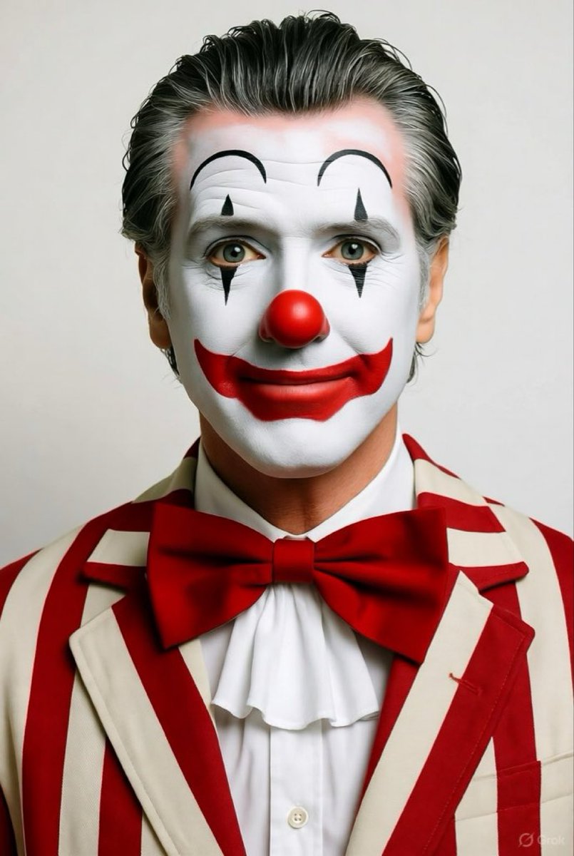 lalovestrump's tweet photo. The clown of California https://t.co/FSmbykklGJ