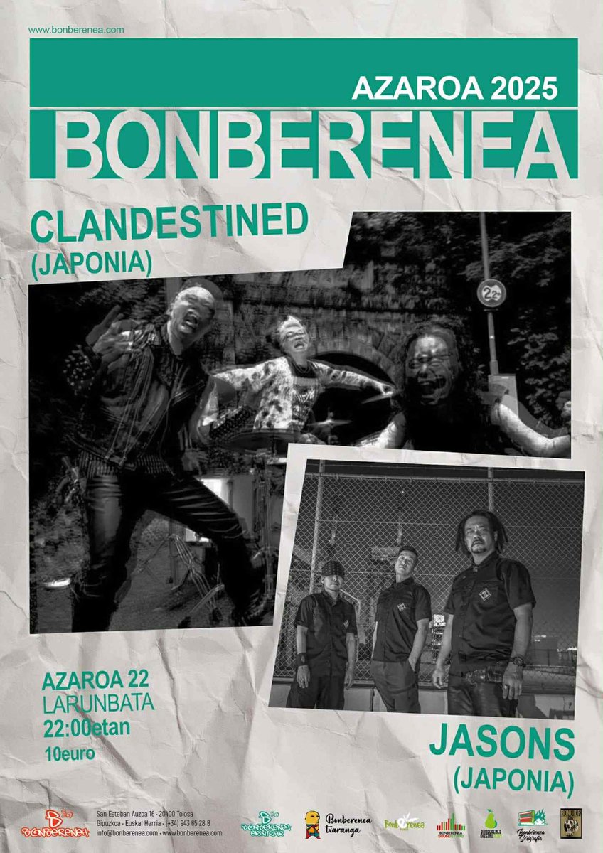 CLANDESTINED666's tweet image. Nov/22 Basque Country - Bonberenea Sutan Gaztetxea