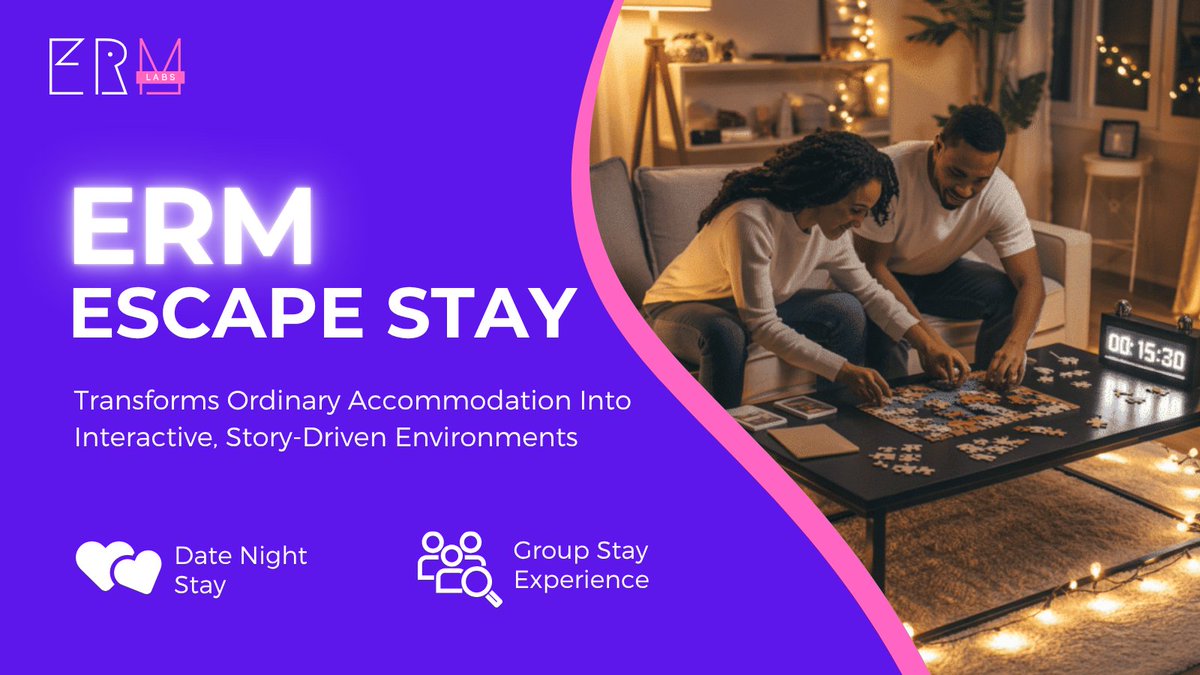 Ever stayed in a hotel that was also an escape room? 👀
Launching end of November across Sydney, Melbourne, Brisbane &amp; Perth 🇦🇺🇦🇺🇦🇺

From Sydney’s The Star Grand Hotel to Melbourne’s Eureka Tower Penthouse,

ERM Escape Stay turns luxury stays into immersive escape adventures 🗝️✨