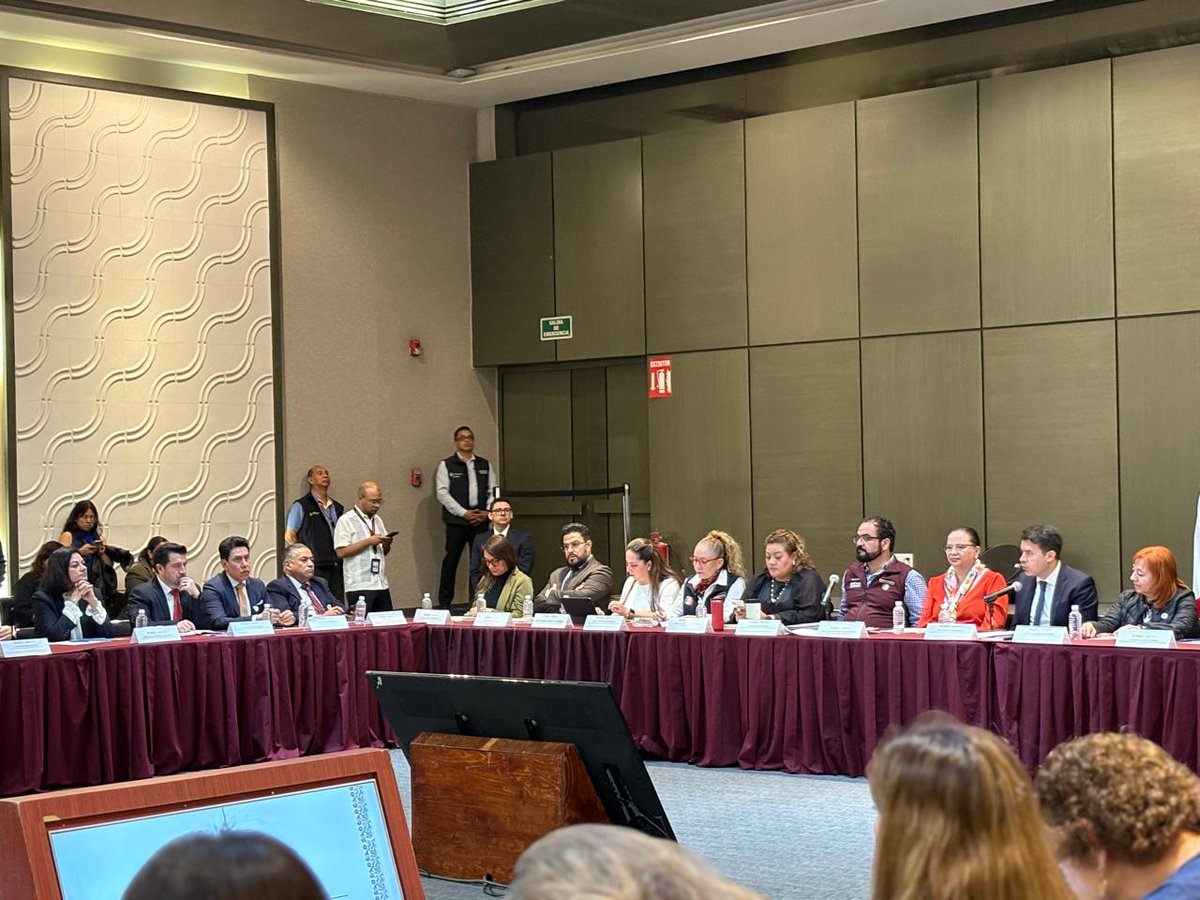 Participamos junto al subsecretario <a href="/arturomedinap/">Arturo Medina</a> y <a href="/RosarioPiedraIb/">Rosario Piedra Ibarra</a> en la 3ª Sesión de la Mesa de la Federación para el Seguimiento de las Recomendaciones de la <a href="/CNDH/">CNDH en México</a>, reforzando la prevención y atención institucional de las violaciones a los #DDHH.