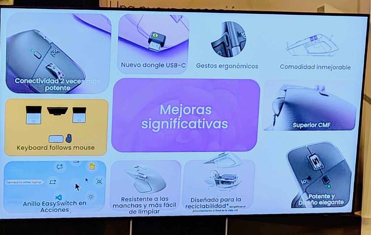 BytePodcast's tweet photo. Hoy fue el lanzamiento en México del mouse Logitech MX Master 4, diseñado para usuarios avanzados que necesitan precisión, ergonomía, excelente conectividad y botones programables.
Cuesta $2,900 MXN y lo encuentran en línea y en algunas tiendas físicas como Liverpool. https://t.co/avJE8AsWpi