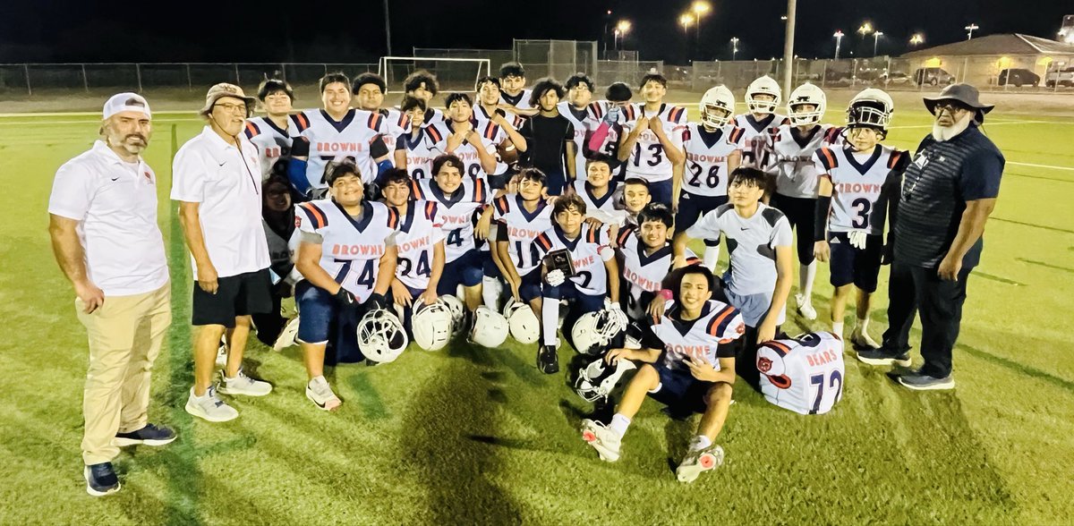 Huge shoutout to our <a href="/CCISD/">CCISD</a> Middle School Football teams who battled hard this season and secured a 3rd place finish tonight! We’re proud of the heart, effort, and growth all year! #ElevateTheBay