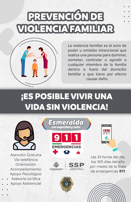 sspdgo's tweet image. #ProgramaEsmeralda , cuenta con personal capacitado para brindarte ayuda en una situación de violencia. Confía y Reporta al 9-1-1, con seguridad y valor ❤️