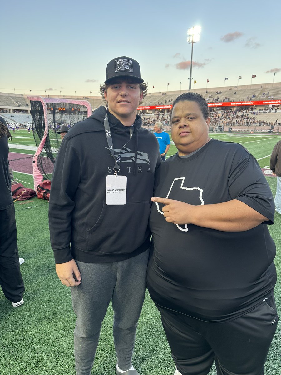 Blessed to receive an offer from <a href="/TXSTATEFOOTBALL/">Texas State Football</a> ! Thank you <a href="/TrustMyEyesO/">⭕️FFERTUNITY</a> <a href="/andrewcobus/">Coach Cobus</a> <a href="/CoachShoeOL/">Jordan Shoemaker</a> 

<a href="/CoachT_Marshall/">Trevor Marshall</a> <a href="/CoachGZimmerman/">Galen Zimmerman</a> <a href="/A_Pena4/">Al Pena</a>