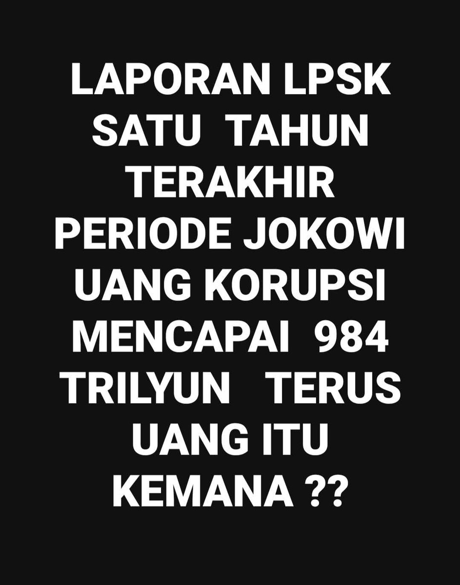Bisa jadi buat Modal 2029 Menjungkalkan <a href="/prabowo/">Prabowo Subianto</a>
Menjadikan Anak nya yg Beler jadi Presiden...