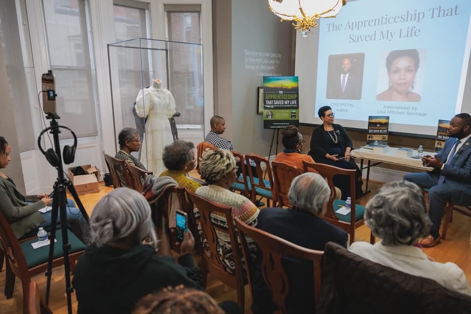 Honored to share The Apprenticeship That Saved My Life inside the Lillie Carroll Jackson Museum—a space where giants have walked and history still breathes. Rich stories, rich soil. A moment I’ll carry.

#ApprenticeshipCheatCode