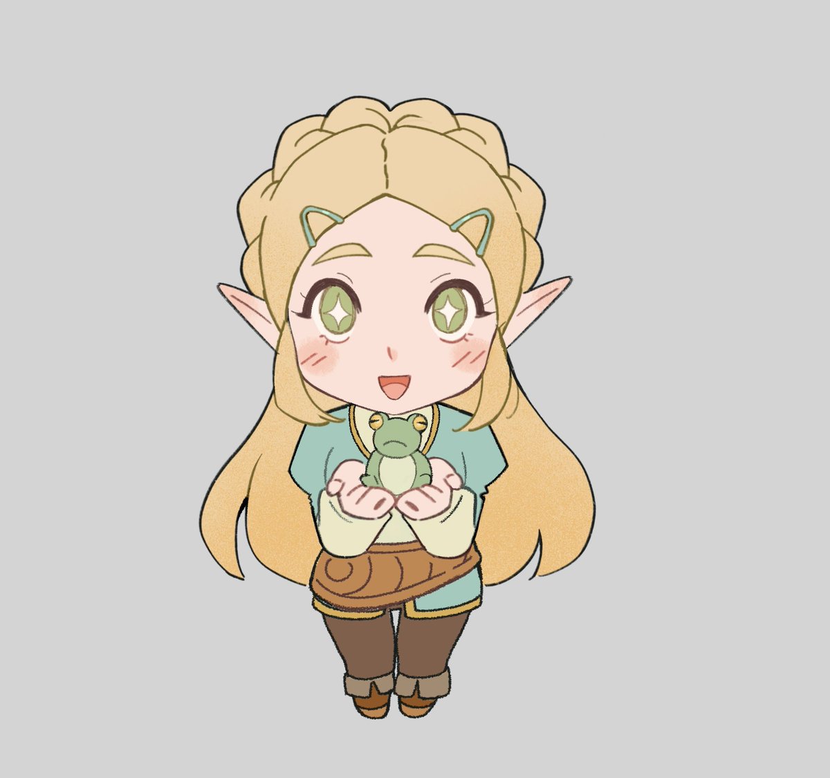 And tiny Zelda from a while ago…