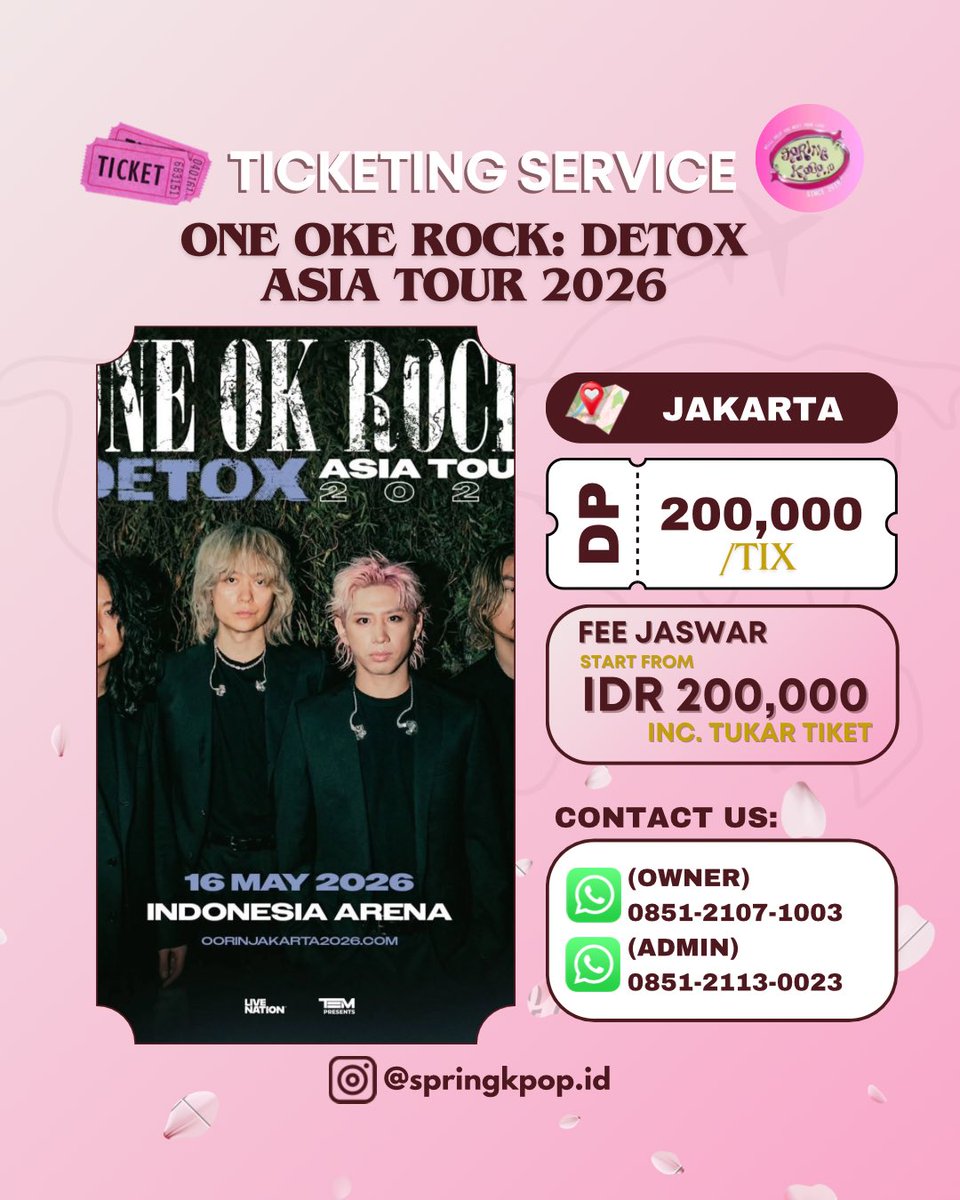 SPRINGKPOP.ID JASTIP TIKET KONSER TREASURE BTS EXO tweet media