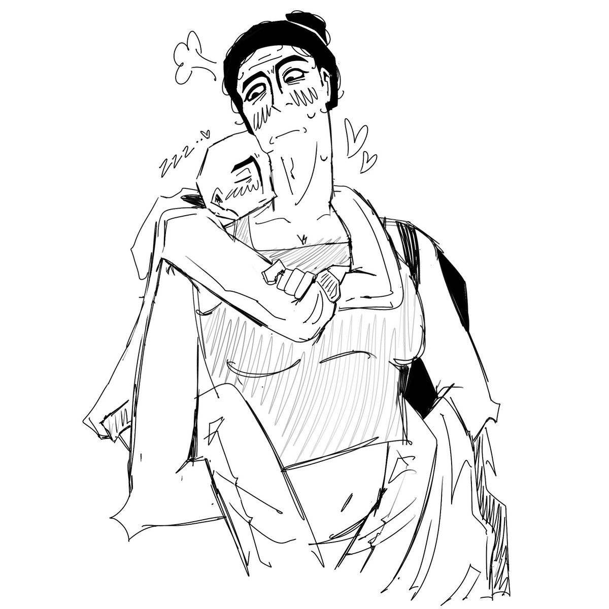 cuc_umbet's tweet image. another cat lady x prophet they&apos;re very important to me #noimnotahuman #ninah