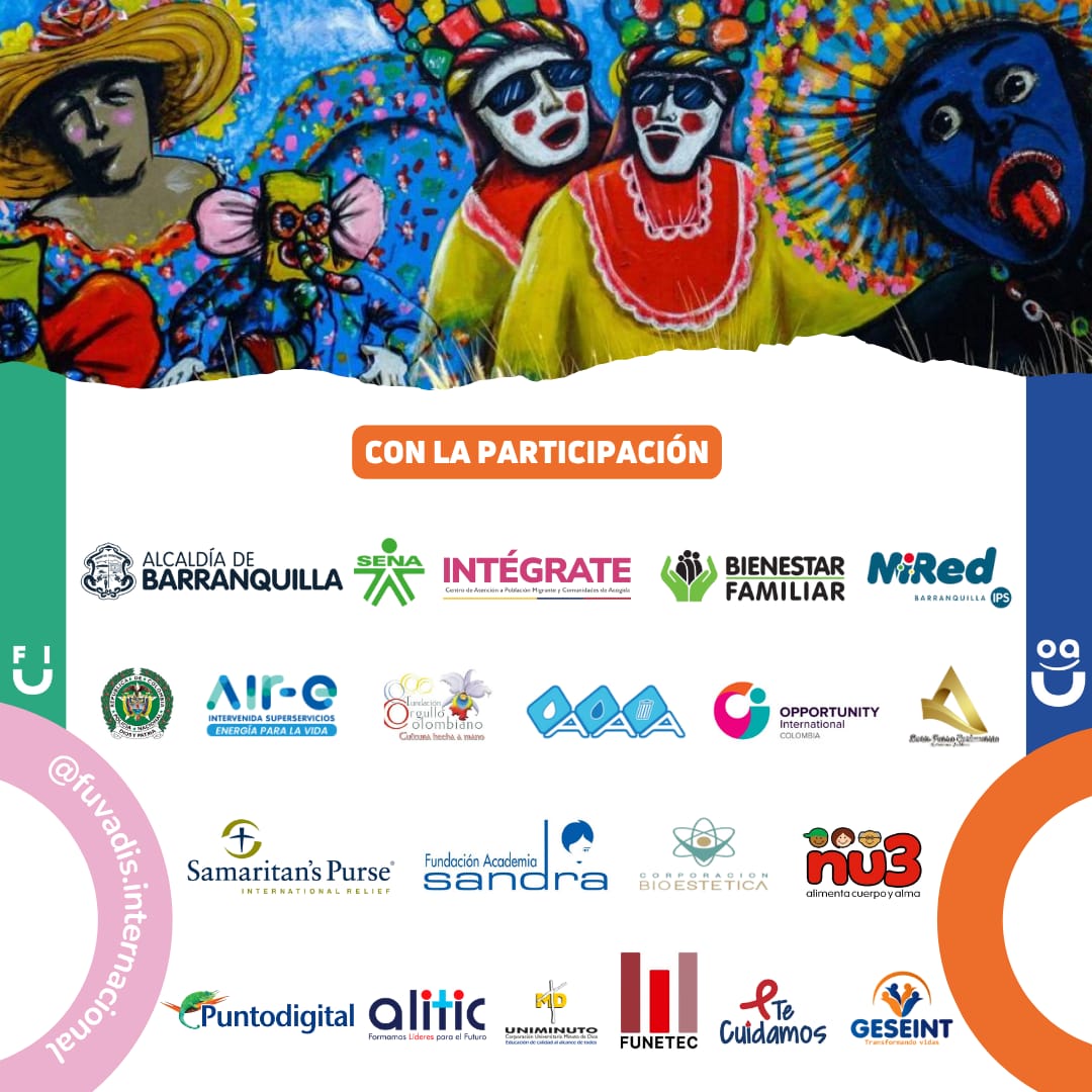 ¡ATENCIÓN! Fuvadis te da la bienvenida a la próxima feria de servicios este jueves 30 de octubre. Se parte de una jornada integra acompañada de nuestro equipo.
Te esperamos. 🩵
#Barranquilla #international #ServicioSocial