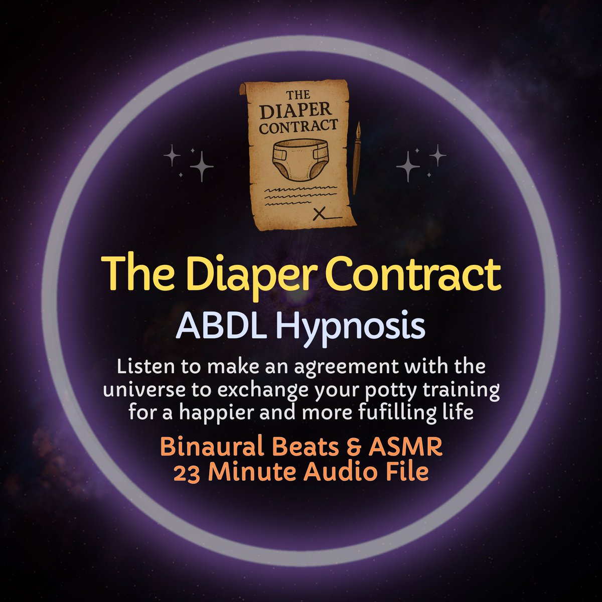 🎉 Giveaway time!! Retweet and comment with your favorite Halloween costume for a chance to win The Diaper Contract Hypno Session 😵‍💫

Winner announced Friday 🏆

Can’t wait until then? 🫠 🧠 Explore my entire ABDL audio collection on Clips4Sale: clips4sale.com/studio/242439/…