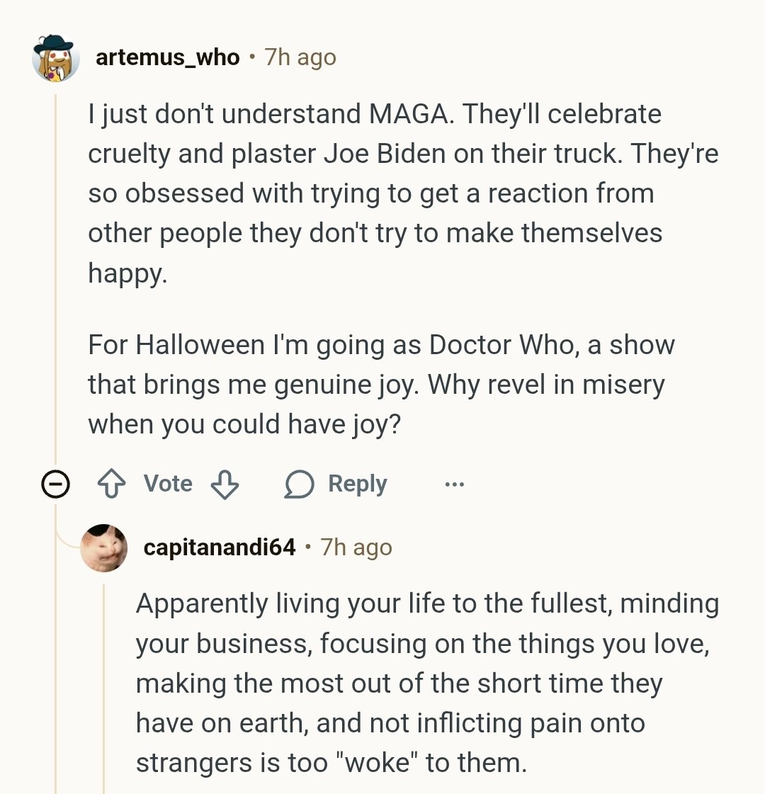 Redditors vindicated that college students who neither know, nor care, who they are will never experience the joys of being a whovian.