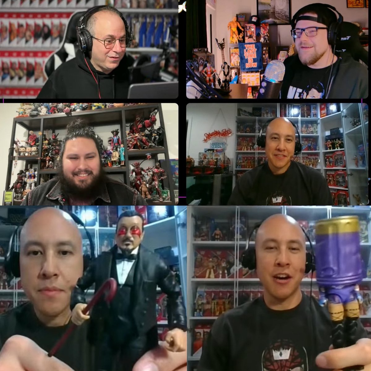 💪2 ELITE SQUAD HOURS💪

Friends of the pod <a href="/actionfigattack/">Steve Ozer</a> and Magic stopped by the <a href="/OfficialFigGuys/">OfficialFigGuys</a> for a lengthy chat and some in-hand looks! Head on over to their YT channel to watch!

youtube.com/live/-UKpvA0Vf…

#toys #toycollector #actionfigures #collectibles #wrestling #wwe